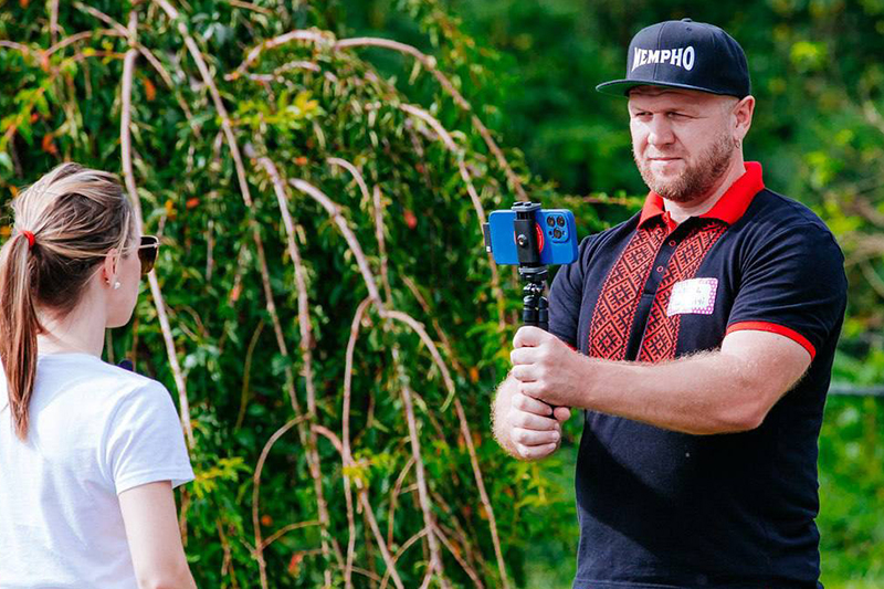 Алесь Пазняк. Фота: з архіва журналіста