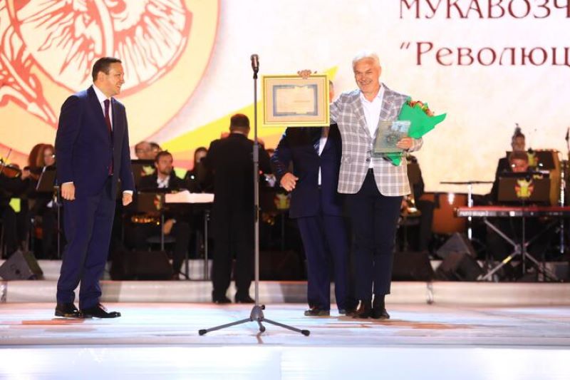 Андрэй Мукавозчык — пераможца Нацыянальнай літаратурнай прэміі. 2022 год. Фота: sb.by