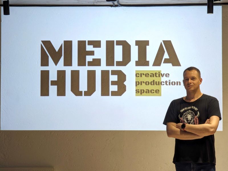 Кіраўнік батумскага «Медыя Хаба» Антон Сурапін