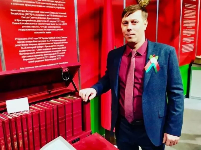 Сергей Чайдак редактор газеты «Добрушскі край»