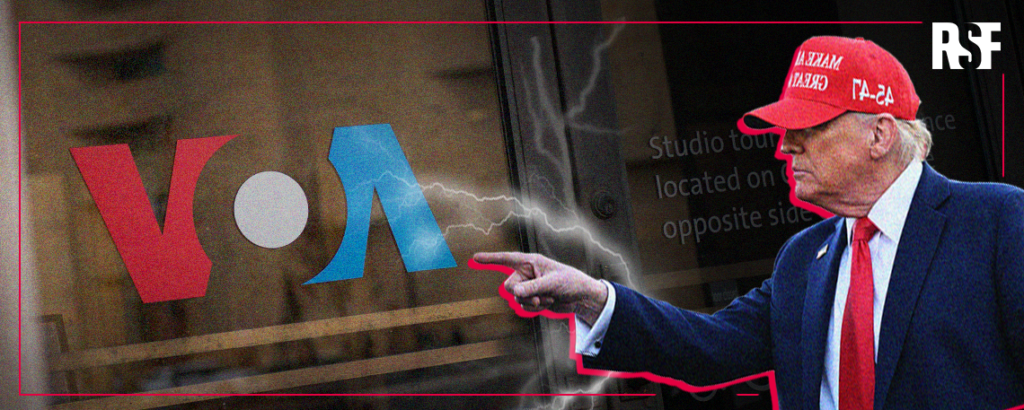 «Рэпарцёры без межаў» падалі ў суд на адміністрацыю Трампа ў абарону «Голасу Амерыкі»