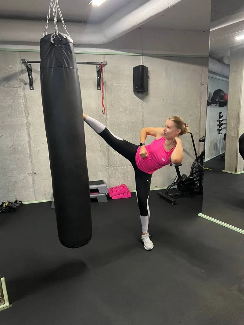 Аксана Бровач трэнажорная зала