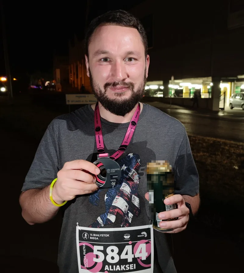 Аляксей Шота бег