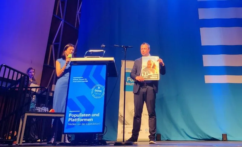 BAJ receives Günter Wallraff Award
