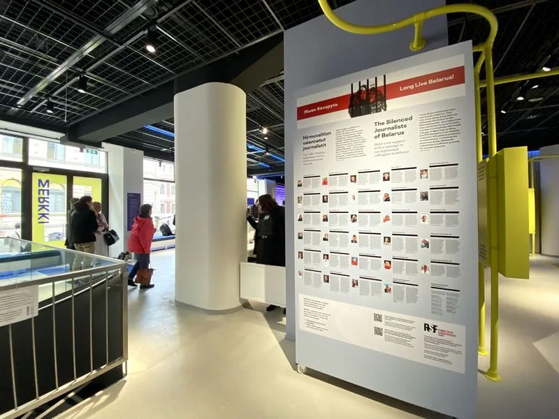 акцыі пра беларускіх журналістаў Швецыя Фінляндыя