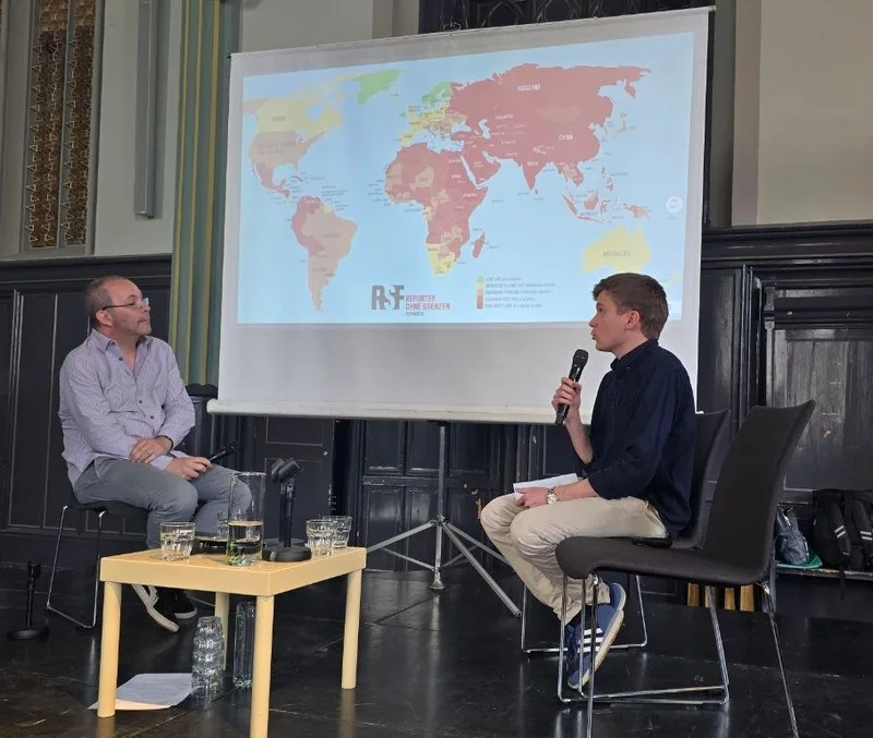 Швейцарскія журналісты расказваюць пра свабоду слова
