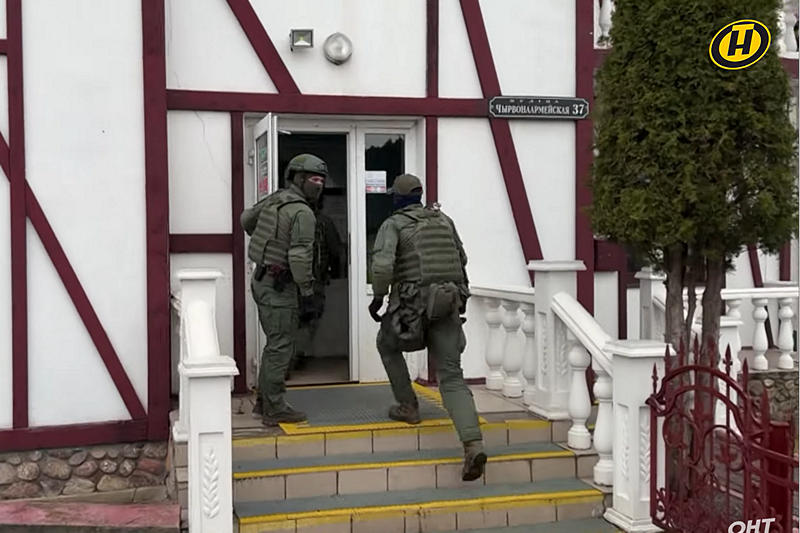 «Вольнае Глыбокае» сілавікі