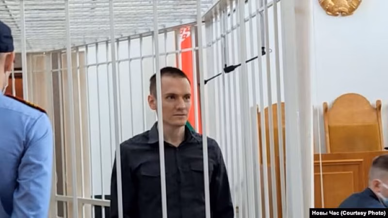 Мікола Дзядок у судзе