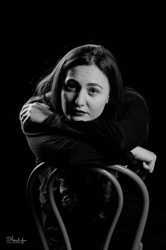 Журналістка Татэвік Хачатран падкаст для людзей з Арцаху