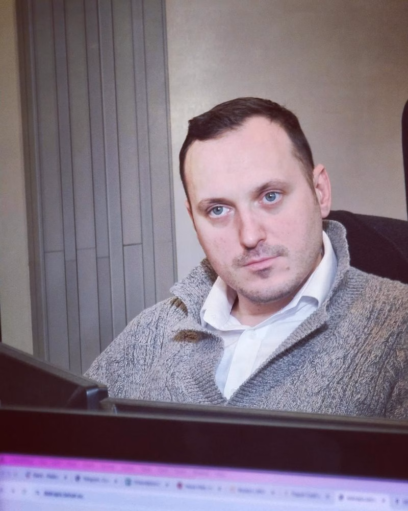 Віталь Бабін партрэт