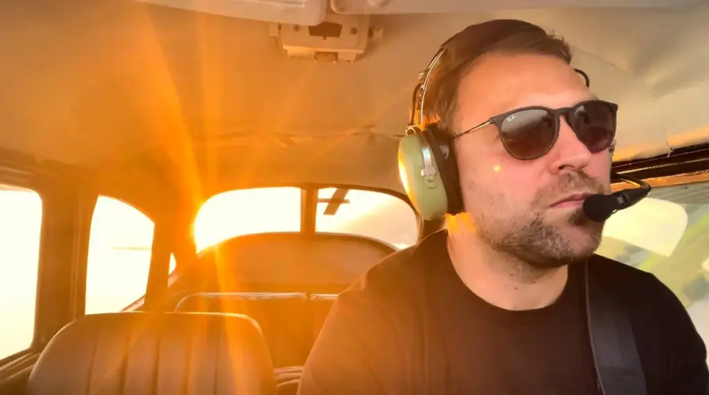 Беларускі журналіст Ігар Кулей стаў прыватным пілотам у Польшчы