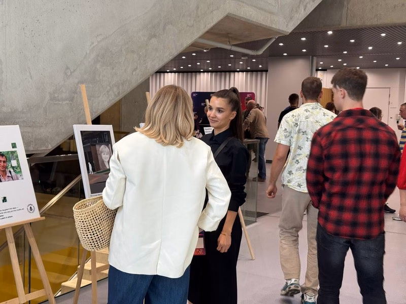 BAJ exhibition on imprisoned journalists held at “New Belarus” conference