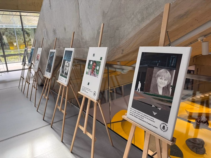 Выстава БАЖ пра палітзняволеных журналістаў прайшла ў Варшаве