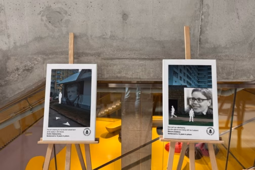 Выстава БАЖ пра палітзняволеных журналістаў прайшла ў Варшаве