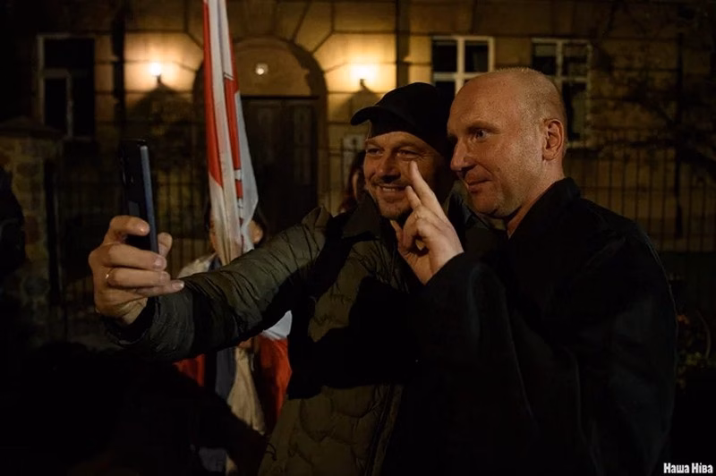 Гомельскі журналіст Яўген Меркіс пасля вызвалення