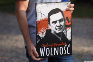 Анджэй Пачобут на прэмію Сахарава