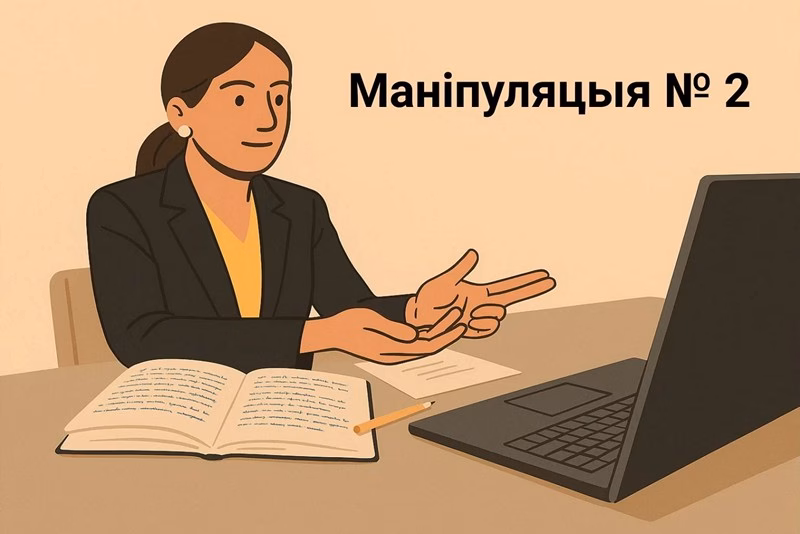 Маніпуляцыя замест фактаў