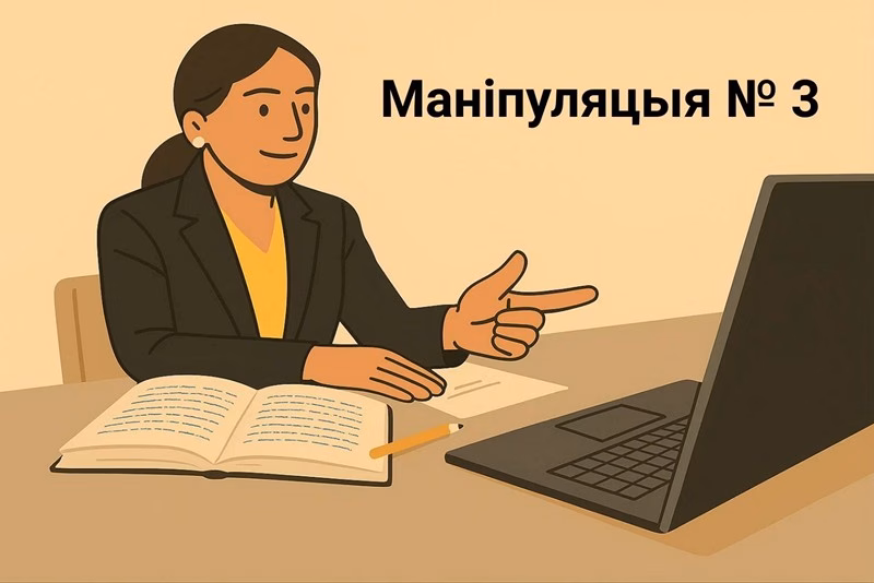 Маніпуляцыя замест фактаў