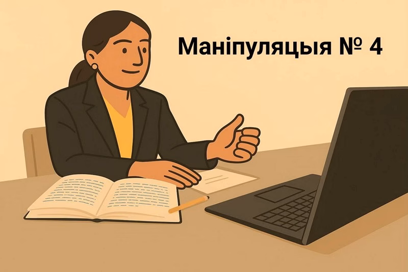 Маніпуляцыя замест фактаў