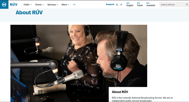 «Успрымайце, як дарогі і медыцыну»: Чаму Ісландыя фінансуе прыватныя медыя з падаткаў